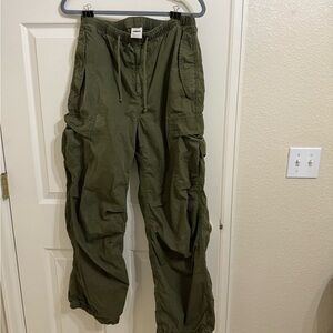TNA Khaki Cargo Joggers